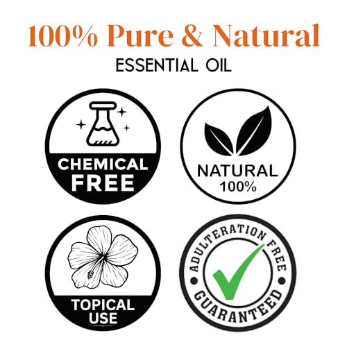 FLORANILE Essential Oil Combo Pack | Lavender+Rosemary+Tea Tree+Rose+Jasmine | Essential oil For Home Fragrance | Hair Growth | Care for Face | Essential Oil for Aromatherapy |... - Image 5