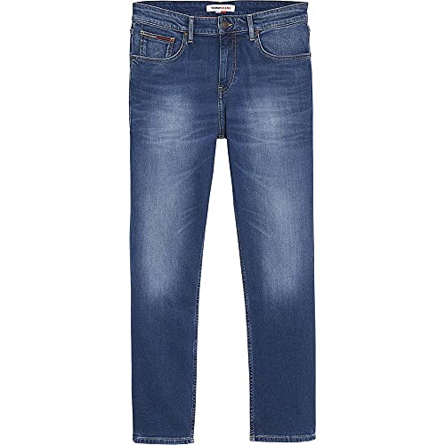 Tommy Jeans Herren Jeans Hose Stretch, Blau (Wilson Mid Blue Stretch),...