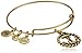 Alex and Ani Bangle Bar Nautical Rafaelian Gold-Tone Expandable Bracelet, 7.75