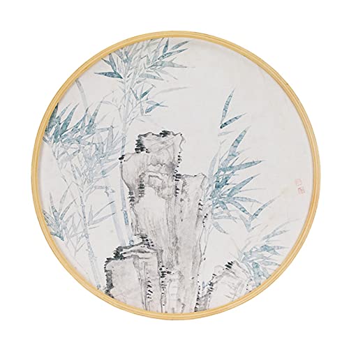Round Wooden Picture Frames Diy Wall Hanging Photo Frame Holder No Glass Mounted Poster Frame Home Decoration #TOP4