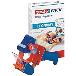 Dispensador De Confort Metalico tesa Dispensador Manual Economy , Dispensador de Cinta Adhesiva Manual para Cintas de Embalaje de hasta 50 mm de Ancho