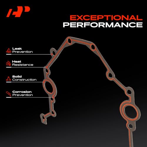 Image of A-Premium Engine Timing Cover Gasket Set | Compatible with Ford Explorer 1997-2004, Ranger, Explorer Sport, Explorer Sport Trac & Mercury Mountaineer & Mazda B4000