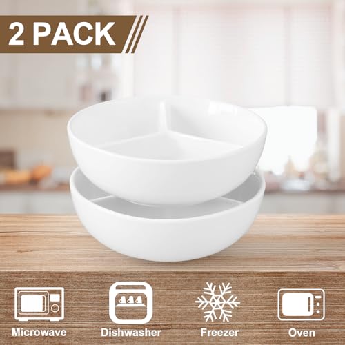 Set de 2 tazones de cerámica para cereal miniatura 3