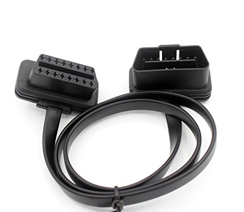Amazon | LoongGate OBD-II OBD2延長ケーブル超低プロファイル