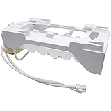 Kitchen Basics 101: 243297606 Refrigerator Ice Maker Replacement for Frigidaire, Electrolux, Whirlpool PS9495130 AP5809314, White