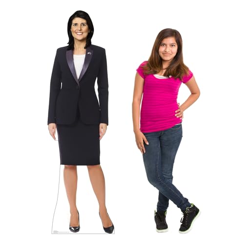 Image of Cardboard People Nikki Haley Life Size Cardboard Cutout Standup