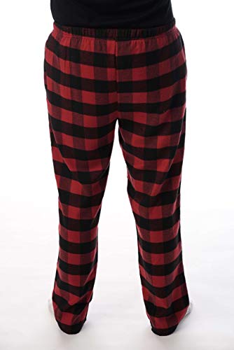 #followme Men's Flannel Pajamas - Plaid Pajama Pants for Men - Lounge & Sleep PJ Bottoms3