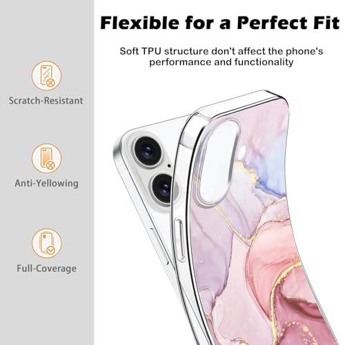 Coque marbre iPhone 17 CameCosy cadeau idéal pour filles - 5
