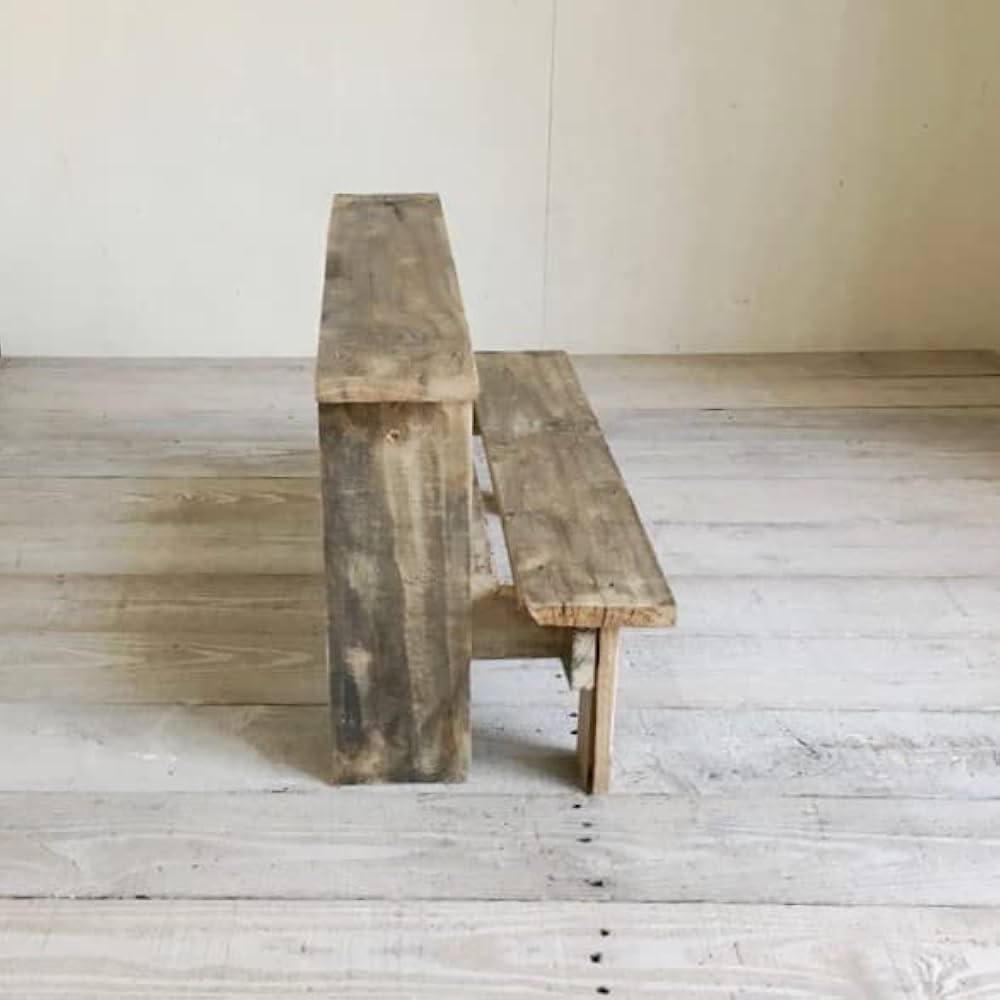 Amazon | リサイクルウッド フラワースタンド2段ステップ | フラワー