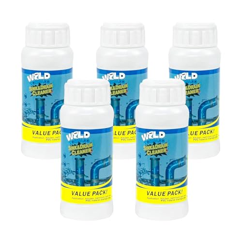 Wild Tornado Sink and Drain Cleaner,The Pipe Dredge Quick Unclog For Kitchen Toilet Sink Drain Quick Cleaning Tool.（5pcs）
