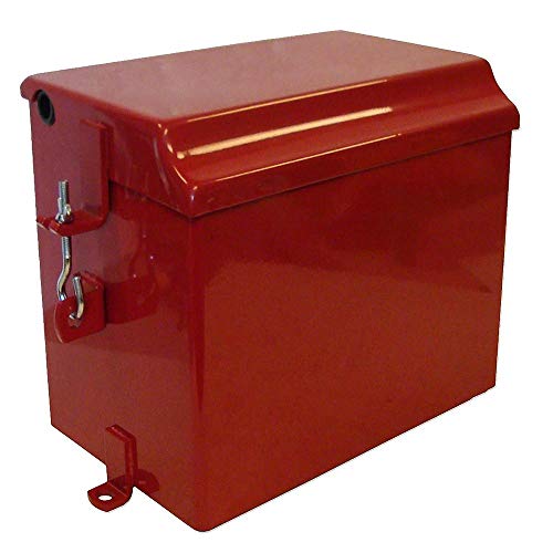 51713DBX Battery Box with Lid - Fits Farmall M Series - Superior Quality! Fits International M MD Super M Super MD Super MDV MDV MV Super MV