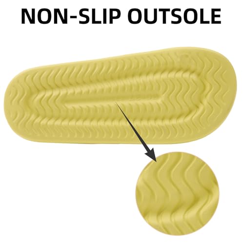 Magtoe Slides for Men and Women Non-slip Lightweight Shower Quick Drying Slippers Sandals3