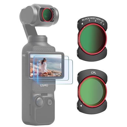 Osmo Pocket 3 ND+CPL Filters Set, Ultra-Thin for DJI Pocket 4/Pocket 3 - image 1