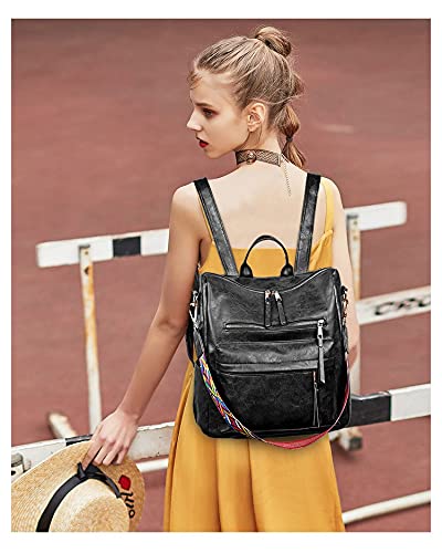Kavard Women Backpack Purse Fashion Travel Bag Multipurpose Designer Handbag Ladies Satchel Pu Leather Shoulder Bags #TOP2