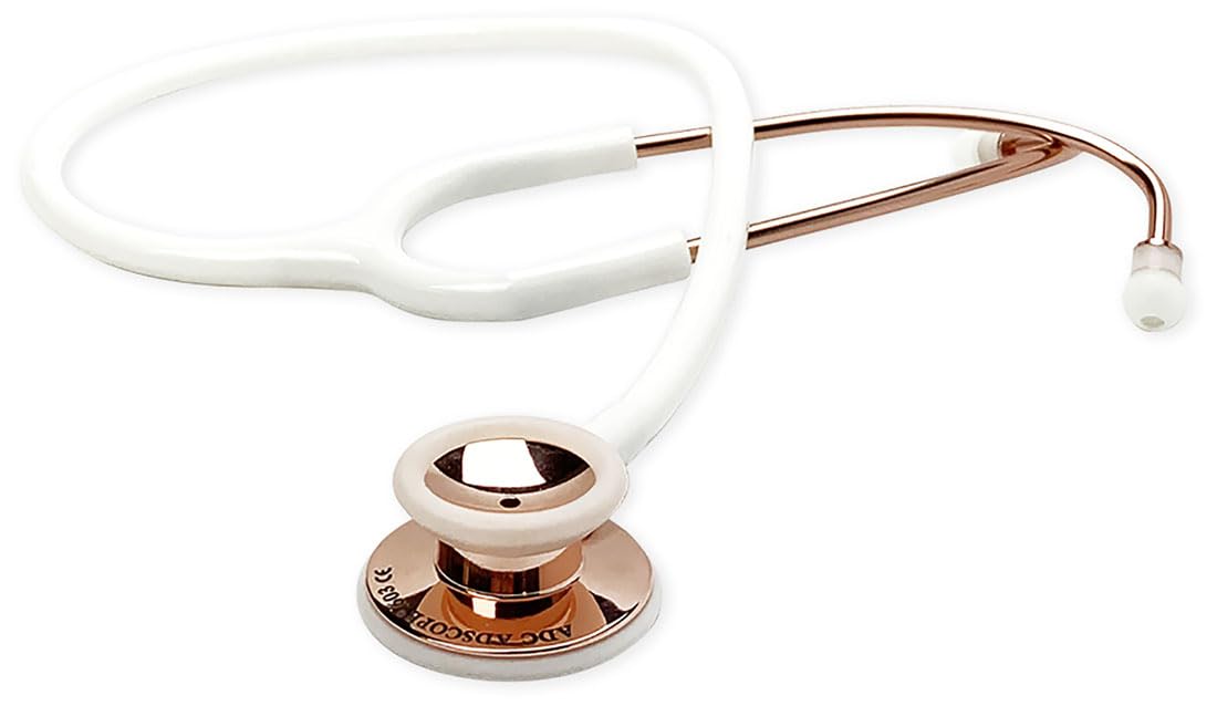 ADCAdscope 603 - Clinician Stethoscope - Rose Gold/White