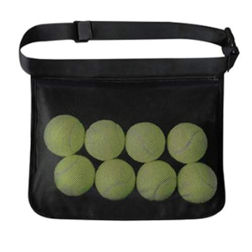 diwedaso Tennisballtasche mit großem Fassungsvermögen für Sport und Freizeit. Polyester Tennisbälle im 8er oder 4er Pack, inklusive Netz Tragetasche, 8 Bälle