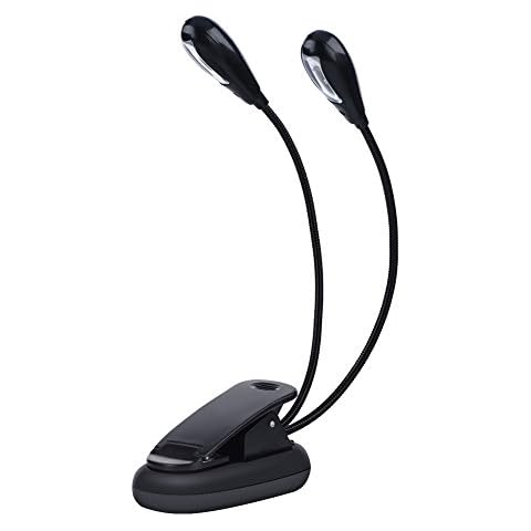 Tiiyee Adjustable Clip On LED Music Stand Light Cover