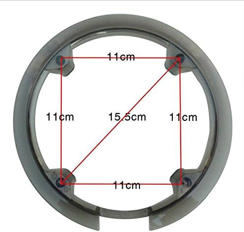 Daiky Bike Chainring Sprockets Cranksets Guard Protector 44T 4 Bolts 110mm 60g