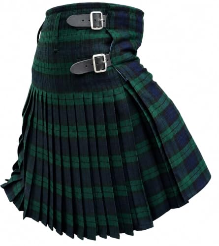 Image of AAR Mens Scottish Tartan Kilt - 13oz Highland Casual Kilt for Men - 11 Tartans