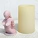 Xidmold 3D Female Body Candle Mold, Bondage Woman Curvy Figure Resin Silicone Mold for Soy Wax, Plaster Home Decor