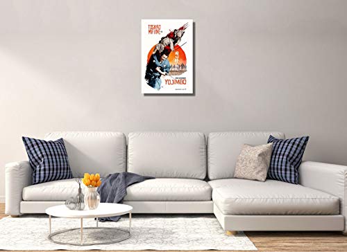 Image of Tallenge - Yojimbo - Akira Kurosawa Japanese Movie Poster - Large Poster(Paper,20 x 30 inches, MultiColour)