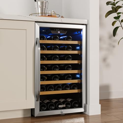 Edgestar CWF440SZ 20 Inch Wide 44 Bottle Capacity Free Standing Wine Cooler thumb #1