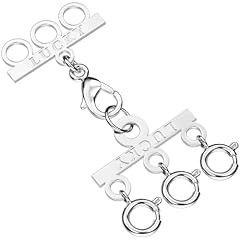 1Pcs Silver Triple Claps