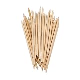 50pcs Nagel-kunst-orange Holz Sticks Häutchen-schieber-remover Maleicure Pedicure Werkzeug Diy Nail Art Supplies