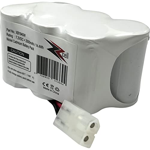 ZZcell® Battery Replacement for Shark Euro Pro Vacuum Cordless Sweeper Model XB1945W, XB1946W, XB1946, V1945Z, V1945