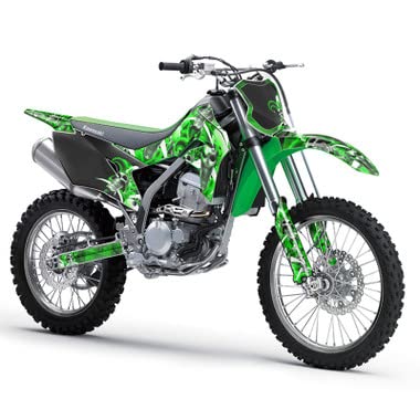 梅*吉様 激レア T3 SLP CUSTOM グリーン Amazon.com: 2020-2025 KLX 300 R Jester Green Senge Graphics