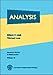 Analysis (Graduate Studies in Mathematics, V. 14)
