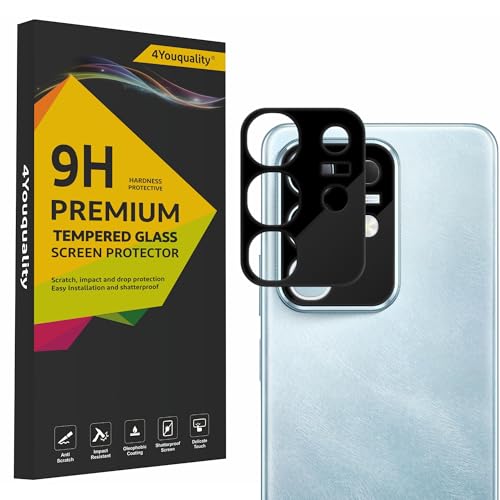 Image of 4youquality Back Camera Lens Protector Compatible with Vivo T4x (1 Pack) | 9H Tempered Glass Camera Guard | Military-Grade Anti Scratch Protection | Ultra Clear HD Lens Film | Bubble-Free Easy Installation | Case Friendly