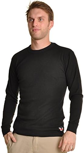 Vigaro Men's Crew Neck Long Sleeves Thermal Shirt