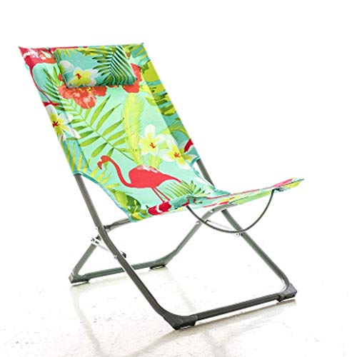 JJZXT Gravity Locking Patio Outdoor Lounger Chair Oversize Padded Adjustable Recliner with Headrest
