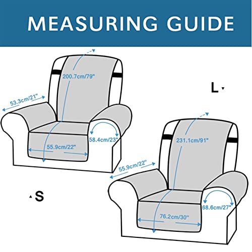 Funda reclinable impermeable: protege tu sofá de manchas de mascotas y niños 3