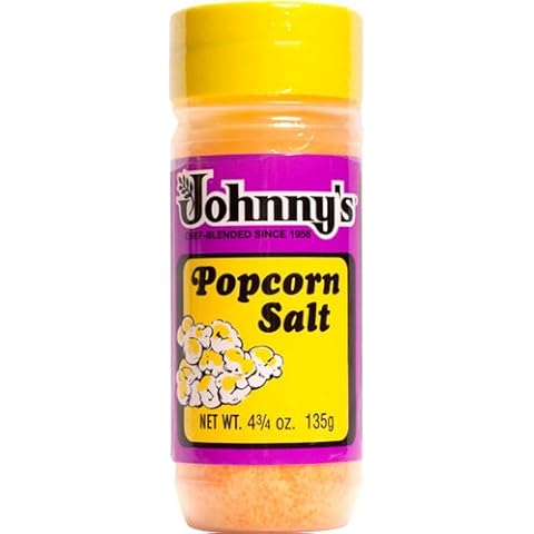 Johnny's Gluten Free POPCORN SALT 4.75oz (2 Pack) Cover