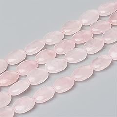 Flat Oval Rose Quartz