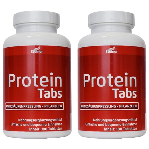 Lupinen Eiweiss 360 Tabs (2 Packungen) vegane Aminosäure 8 EAA Aminos Diät Hilfe mehr Protein Ernährung • in Deutschland hergestellt •