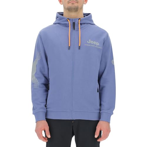 Sweat Homme Jeep XP évite la Perte d'Affaires avec ses Poches Zip