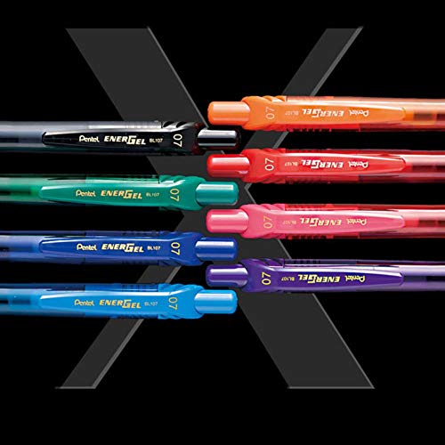 Caneta Pentel Energel X Retrátil 0.5Mm Verde Limão, Pentel, Sm/Bln105-K, Verde Limão