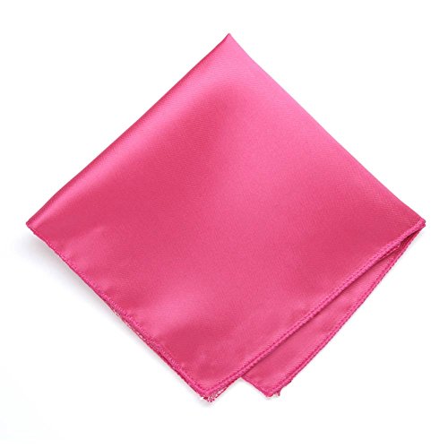 Image of tiemart Solid Color Pocket Squares for Men | For Suits, Perfect for Wedding Parties, 12 x 12 inch / 30 x 30 cm
