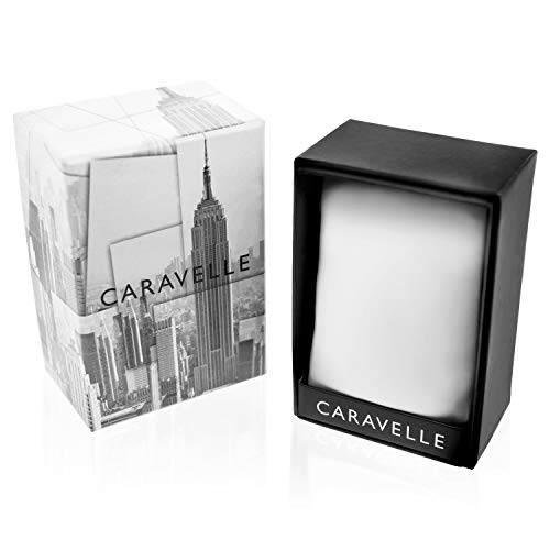 Caravelle By Bulova Traditional Quartz Mens Watch, Stainless Steel Silver-Tone Expansion, Silver-Tone (Model: 43B153) #TOP4