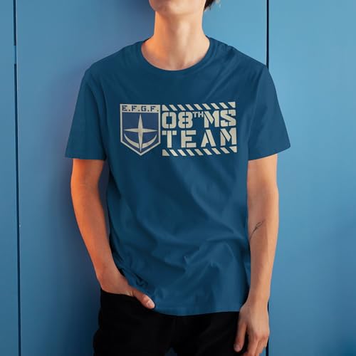 Calibear Prints 08th MS Team Earth Federation Ground Forces EFGF Anime Tee Graphic Art T-Shirt2