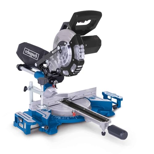 Scheppach Scie à onglet HM185 – 1400 W – Lame