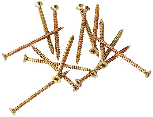 BGS Diy 80971 | Mehrzweckschrauben | Kreuzschlitz PZ2 | 4,0 x 60 mm | 100 Stück