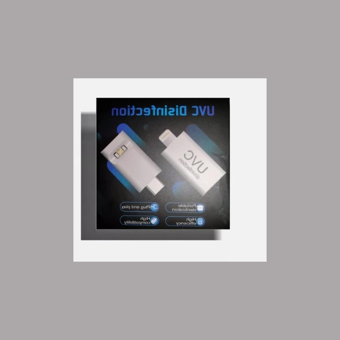 Sterilizzatore raggi UV portatile per smartphone con ingresso USB type-C
