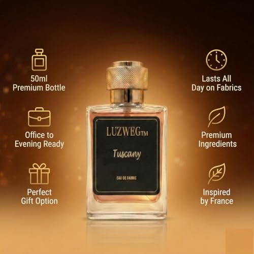 Image of Tuscany 50 ml Luxury Perfume (Leather & Woody) | Long Lasting Unisex Fragrance | Premium Warm Woody & Leather Scent for Men & Women | Strong Signature Perfume | Ideal Gift Option
