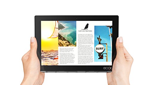 Image of Lenovo Yoga Book - FHD 10.1 inch Windows Tablet - 2 in 1 Tablet (Intel Atom x5-Z8550 Processor, 4GB RAM, 64GB SSD), Black, ZA150000US