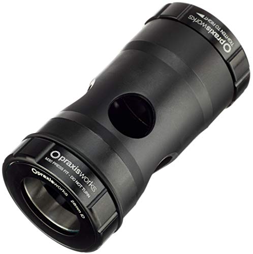 Praxis Pedal M30 BB30/PF30 73mm MTB 73-4001R, Erwachsene, Unisex, Schwarz