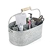 ALPHA Living HOME Utensil Caddy for Parties, Farmhouse Flatware Caddy for Countertop, Rustic Galvanized Silverware Cutlery Caddy for Kitchen, Dining, Outdoors, Picnics, Parties - 13.5 Inches (Grey) ALPHA Living HOME Utensil Caddy for Parties, Farmhouse Flatware Caddy for Countertop, Rustic Galvanized Silverware Cutlery Caddy for Kitchen, Dining, Outdoors, Picnics, Parties - 13.5 Inches (Grey)